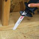 Milwaukee&reg; Silver 9 Angle SUPER SAWZALL Blade 8 Teeth Per Inch 