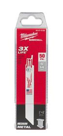 Milwaukee&reg; Silver 14 TPI Reciprocating Saw Blade (Pack of 50) 