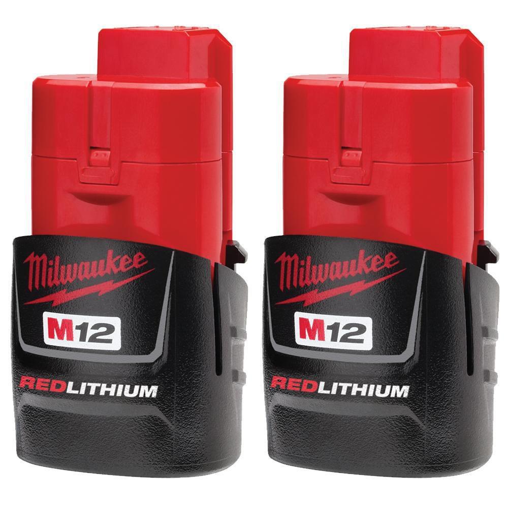 Milwaukee® Silver Compact Battery 
