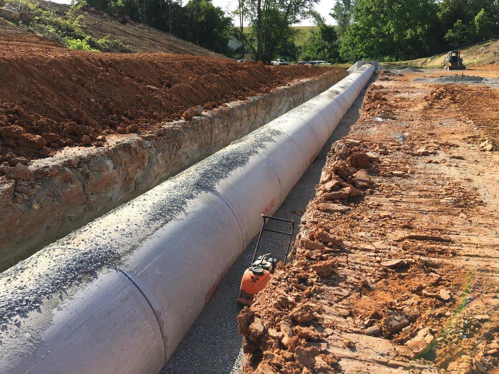 County Materials Corporation Class III Reinforced Concrete Pipe 