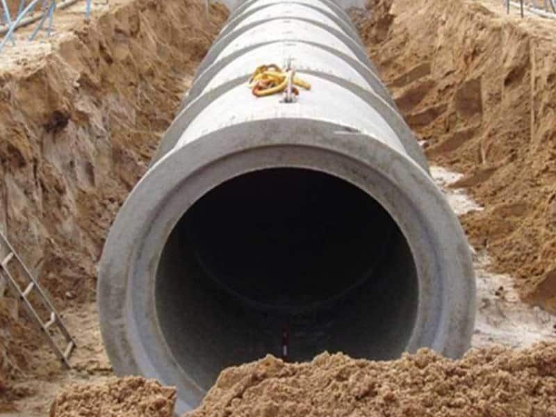County Materials Corporation Class III Reinforced Concrete Pipe 