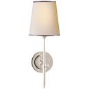 Visual Comfort & Co. Signature Polished Nickel 1-Light Decorative Wall Light 