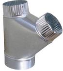 Snappy 8 in. x 6 in. 26 ga Galvanized Steel Airflow Wye 