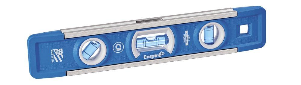 Empire Level Silver/Blue Aluminum Magnetic Heavy Duty Tripod Level 