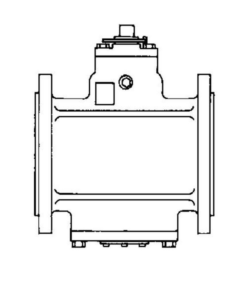 Flowserve Nordstrom 300 psi Flanged Plug Valve 
