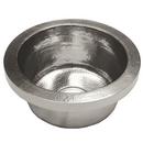 Native Trails Brushed Nickel 16 x 16 in. Drop-in Copper Bar Sink 