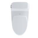 TOTO Cotton 1.28 gpf Elongated One Piece Toilet with Left-Hand Trip Lever 