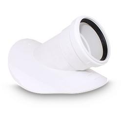 8 x 8 x 4 in. Gasket PVC Saddle Sewer Wye w/ Strap