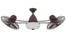 48 in. Ceiling Fan with Blade & Light Kit in Aged Bronze