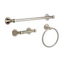 Liberty Hardware Brushed Nickel Bath Accessory Kit 