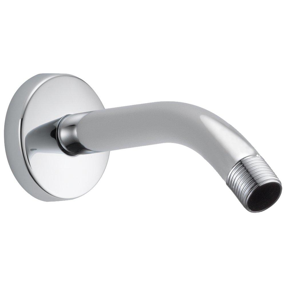 Brizo Chrome 1/2 in. NPT x IPS Solid Brass Shower Arm and Flange 