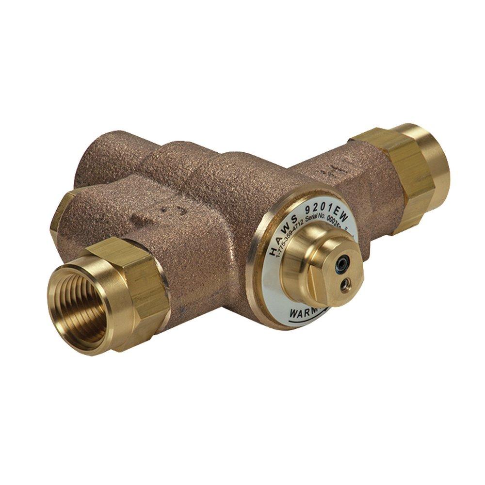 Haws&reg; Brass 1/2 in. FNPT Thermostat Mixing Valve 