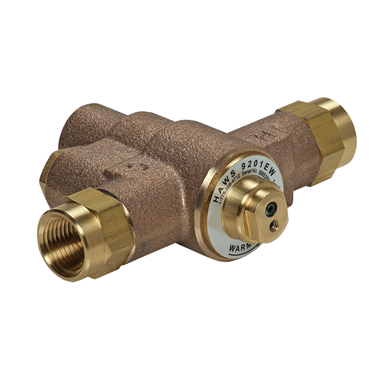 Haws&reg; Brass 1/2 in. FNPT Thermostat Mixing Valve 
