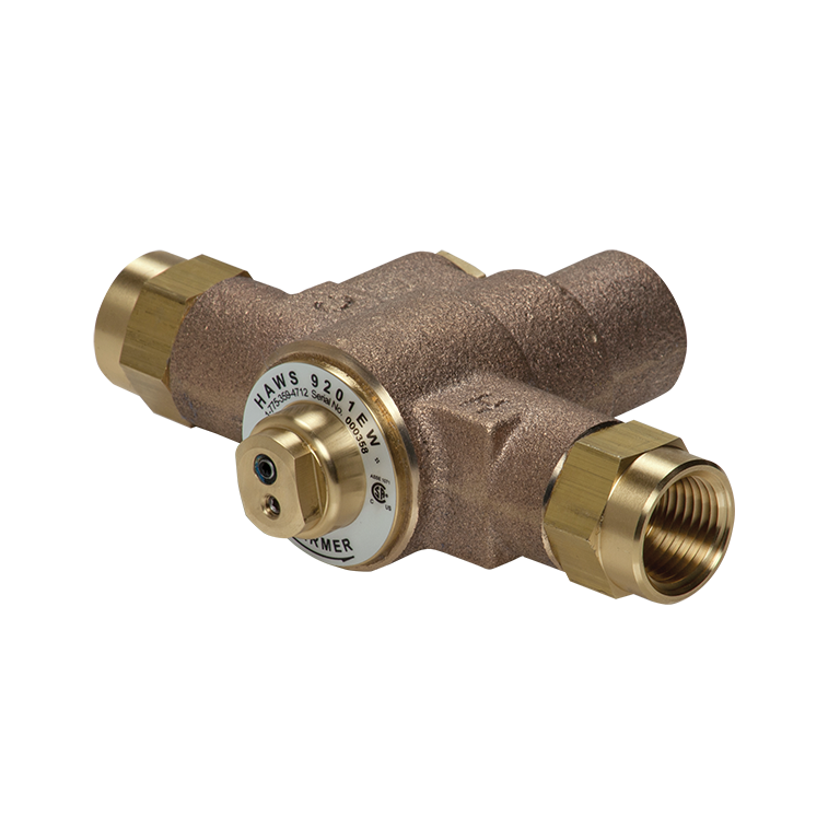 Haws&reg; Brass 1/2 in. FNPT Thermostat Mixing Valve 