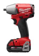 Milwaukee&reg; 18V Red Lithium Impact Wrench Kit with Friction Ring 