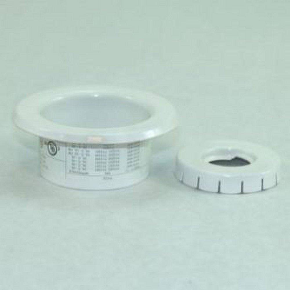 Tyco Signal White 2-7/8 x 1-15/16 x 1/2 in. NPT Painted Carbon Steel Escutcheon 