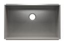 Julien Brushed Stainless Steel 31-1/2 x 19-1/2 in. No Hole Stainless Steel Single Bowl Undermount Kitchen Sink 