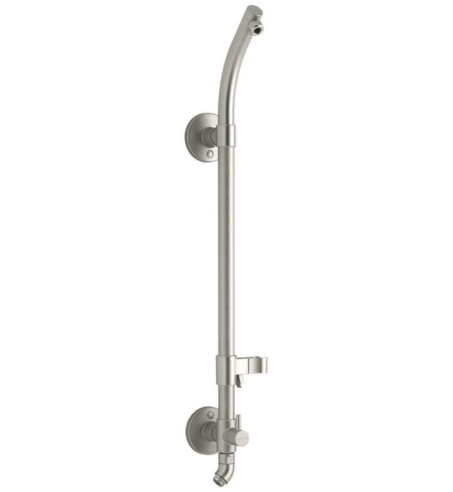 KOHLER Vibrant® Brushed Nickel 25-3/8 in. Shower Rail 