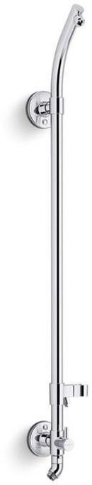 KOHLER Polished Chrome 27 in. Shower Rail 