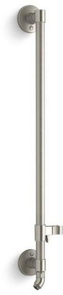 KOHLER Vibrant&reg; Brushed Nickel 27 in. Shower Rail 