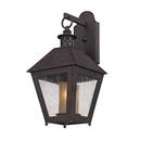 18 x 8-1/4 in. 60W Outdoor Wall Sconce in Centennial Rust