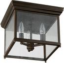 Capital Lighting Old Bronze 8-1/2 in. 3-Light Outdoor Ceiling Fixture 