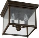 Capital Lighting Old Bronze 8-1/2 in. 3-Light Outdoor Ceiling Fixture 