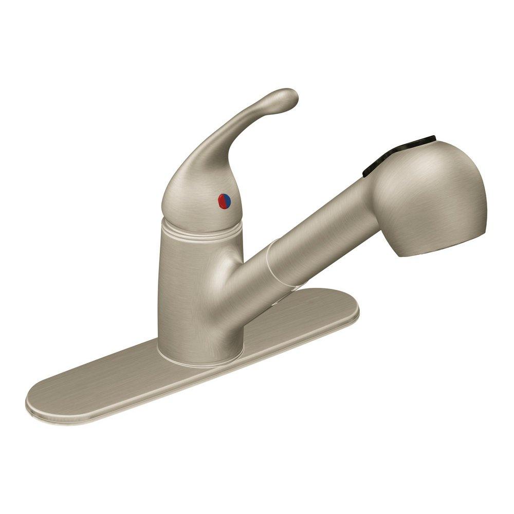 Cleveland Faucet Group Stainless Single Handle Kitchen Faucet 