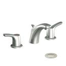 Cleveland Faucet Group Brushed Nickel Two Handle Widespread Bathroom Sink Faucet 
