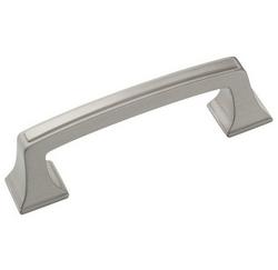 3 in. Center-to-Center Cabinet Pull in Satin Nickel