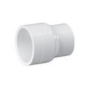 White PVC Schedule 40 Coupling 