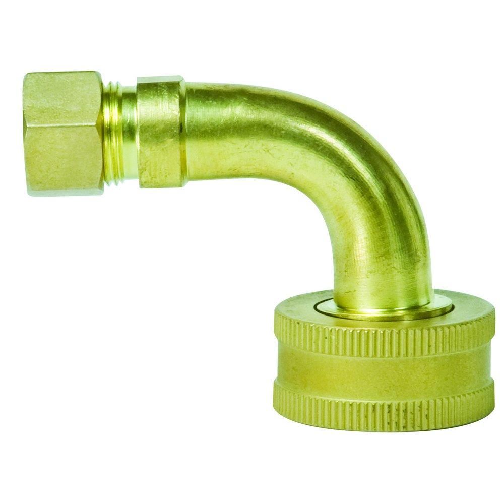 Fluidmaster Brass Dishwasher Hose Fitting Elbow 