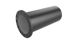 6 in. x 2 ft. Flanged x Grooved 125# Ductile Iron Pipe