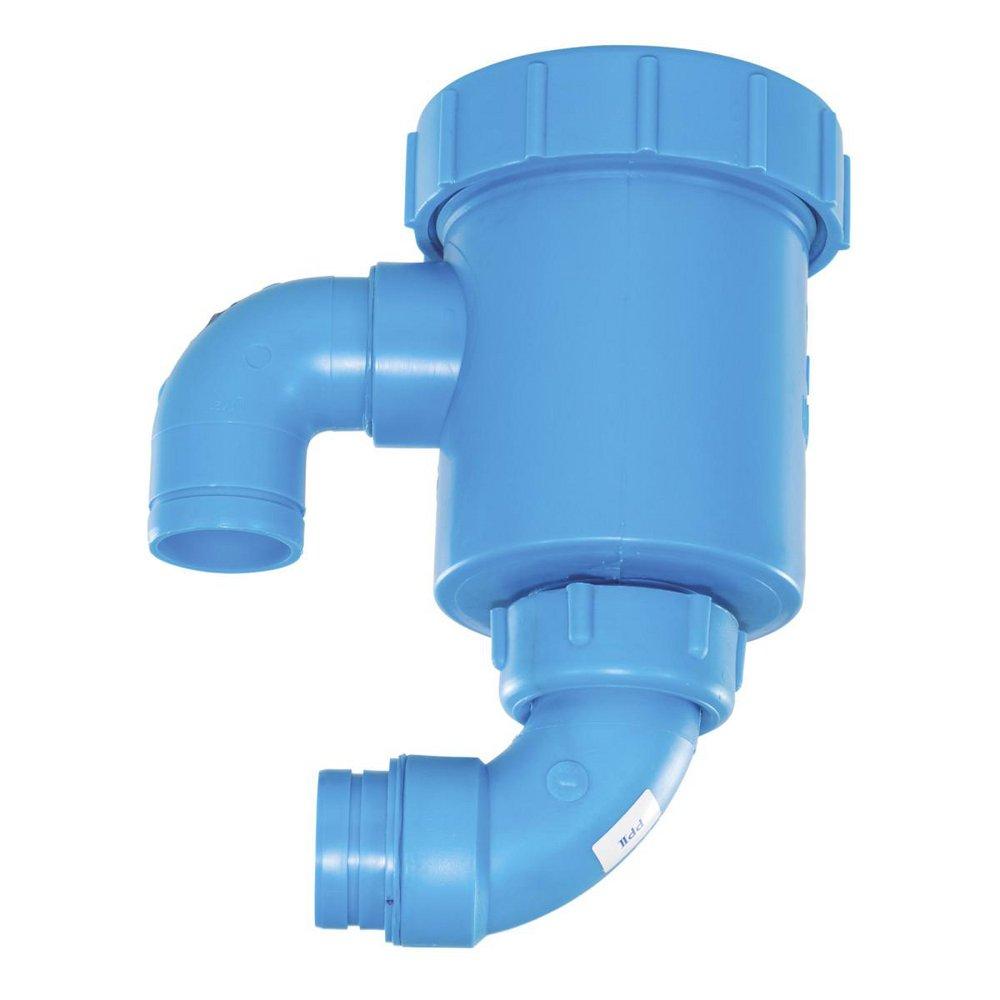Orion Fittings No-Hub Straight Polypropylene Swivel Drum Trap 