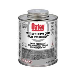 16 oz. Heavy Duty Fast Set Gray PVC Pipe Cement