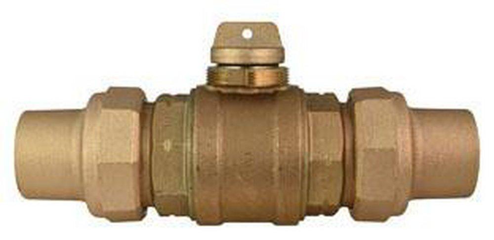 Ford Meter Box Curb Stop Flared Copper Ball Valve 