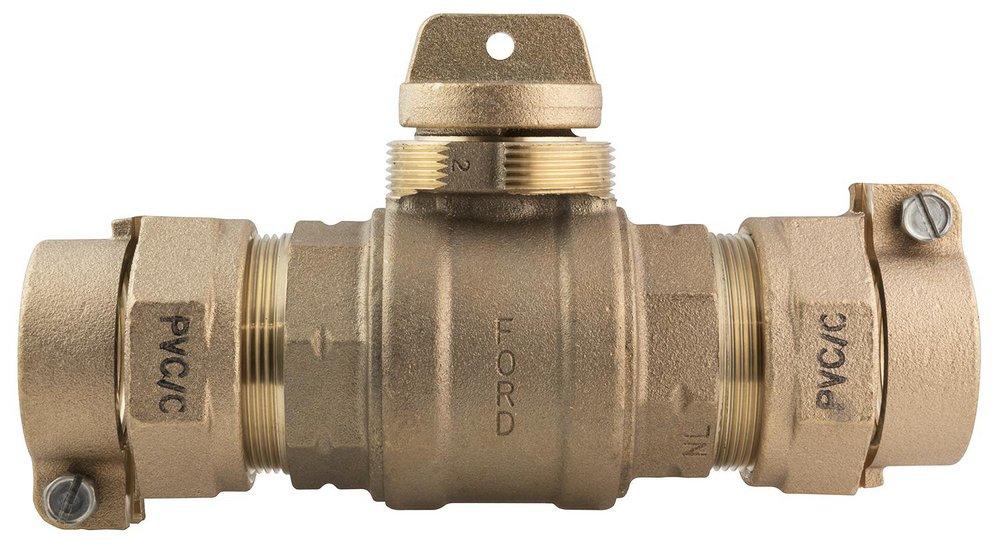 Ford Meter Box Pack Joint Curb Stop Ball Valve 