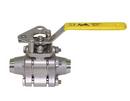 Apollo Valves Silver Stainless Steel Full Port Butt Weld 600# Ball Valve 
