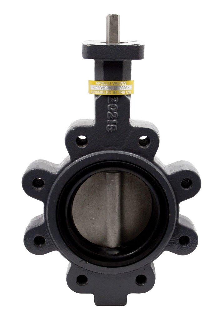 Apollo Valves Ductile Iron Flanged EPDM 10 Position Handle Butterfly Valve 