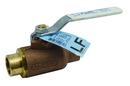 Apollo Valves Yellow Bronze Standard Port Solder x NPSH 600# Ball Valve 
