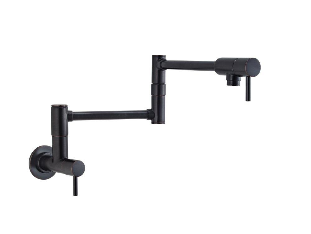 Pfister Tuscan Bronze Single Handle Lever Pot Filler 