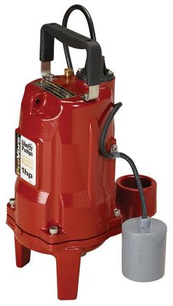 1 HP 115V Submersible Grinder Pump with 10 ft. Cord