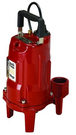 1 HP 115V Submersible Grinder Pump with 25 ft. Cord