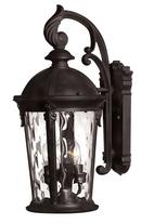 Hinkley Black Black 3 40 Watts Medium Lantern Wall Mount *WINDSO 
