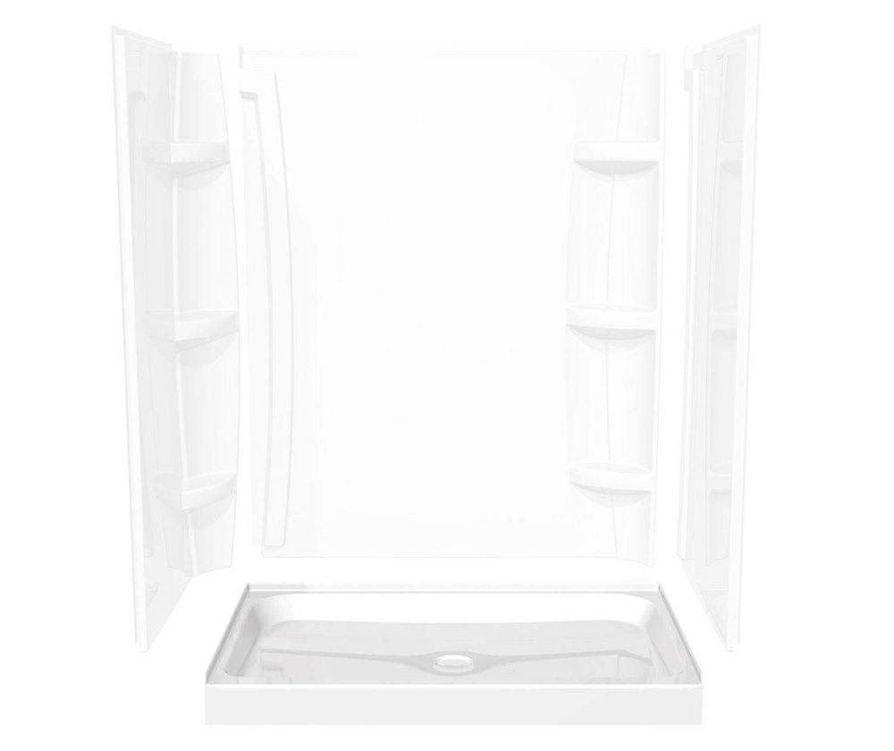 White 48 X 32 Rectangle Shower BASE White 