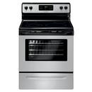 Frigidaire Stainless Steel 29-7/8 in. Electric 4-Burner Smoothtop Freestanding Range 