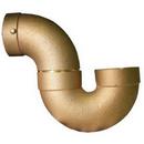 1-1/2 DWV WROT Copper X Slip Joint P Trap L/ Cleanout 