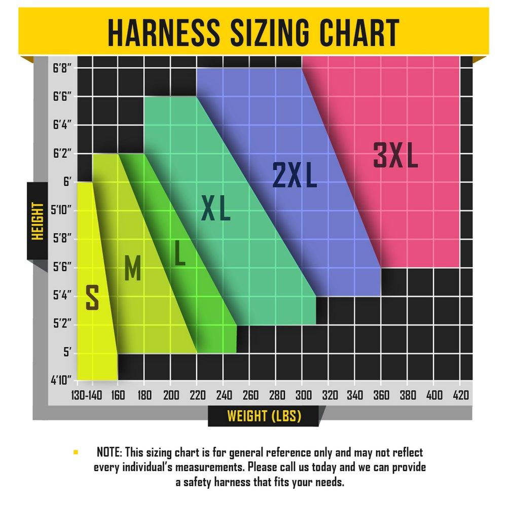 Guardian Yellow Safety Harness 