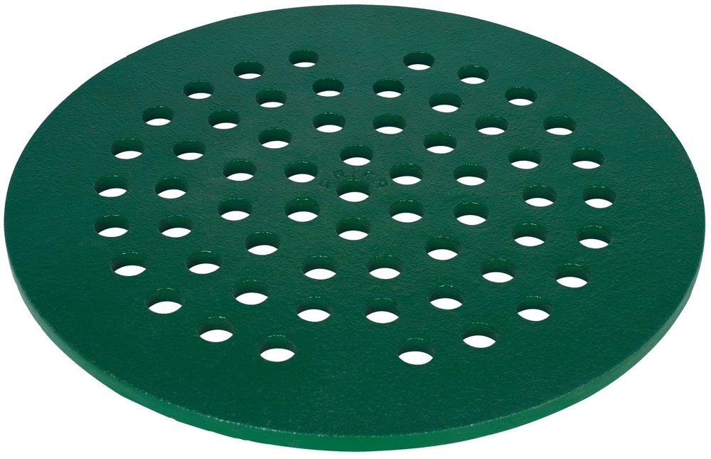 PRIER Products Green 0.25 in. Cast Iron Floor Drain Cover 