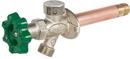 Satin Nickel Plated 1/2 x 6 in. PEX Wall Hydrant